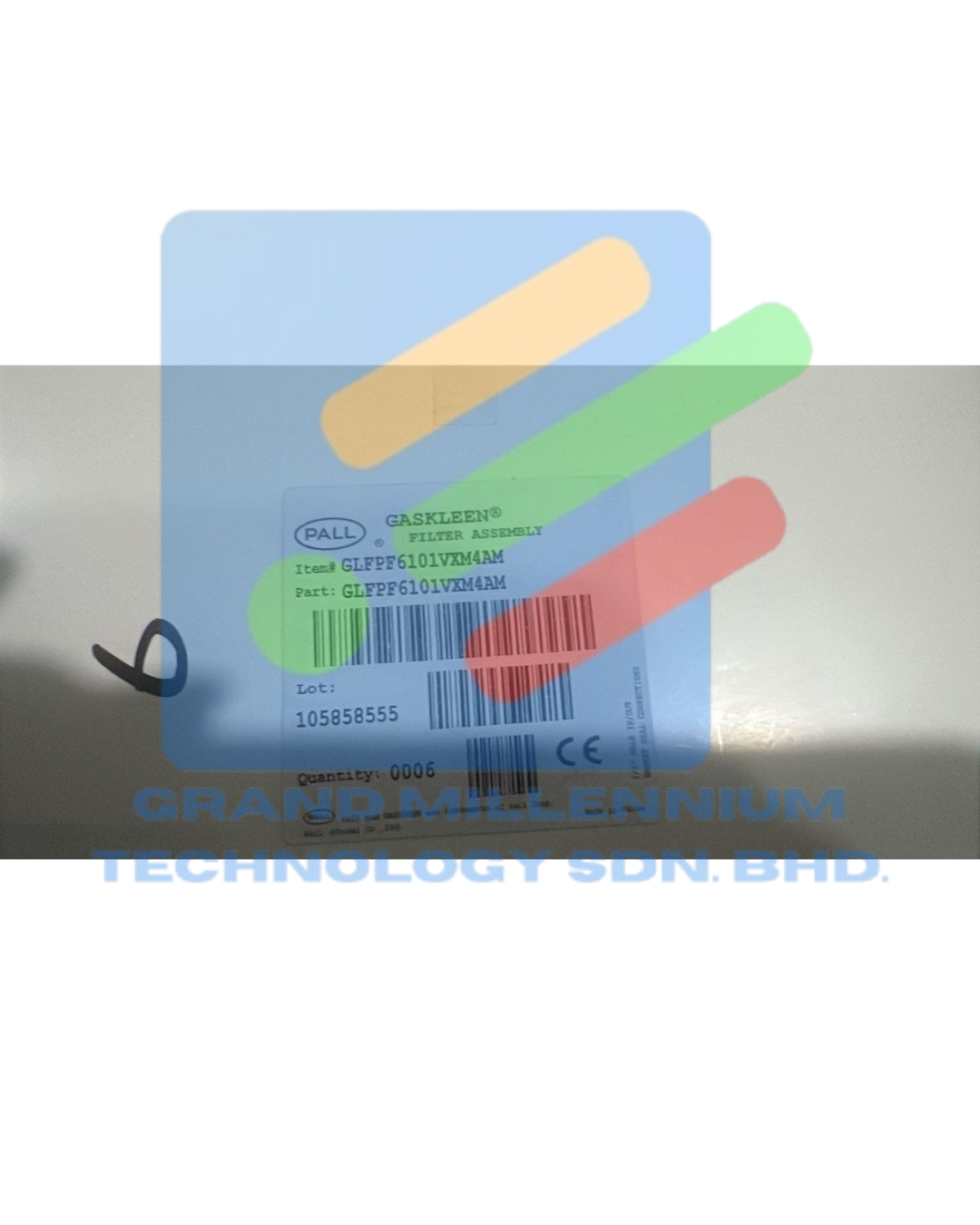 PALL PFA GASKLEEN FILTER ASSEMBLY (Part Number: GLFPF6101VXM4AM) - Image 2