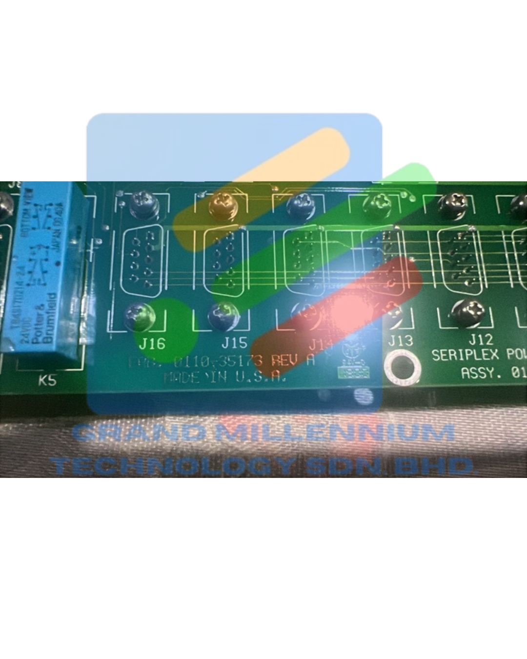 AMAT SERIPLEX POWER DISTRIBUTION BOARD ASSEMBLY (Part Number: 0100-35173) - Image 2